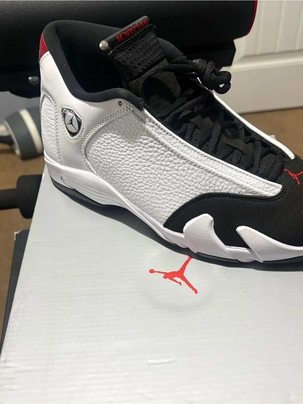 Jordan Air Jordan 14 Retro White/Varsity Red/Black